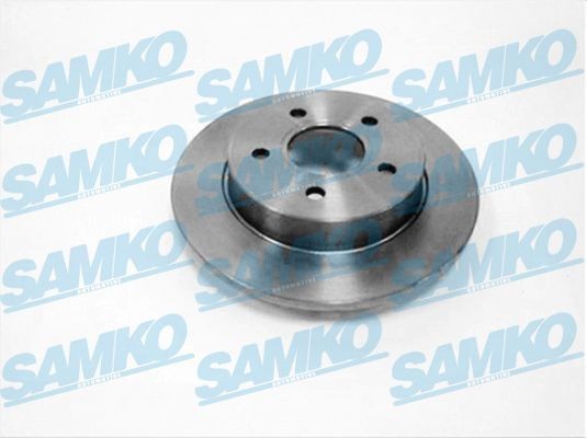 SAMKO 265x11mm, 5, solid Ø: 265mm, Num. of holes: 5, Brake Disc Thickness: 11mm Brake rotor F1013P buy