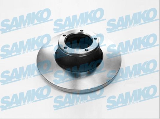 SAMKO F1091P Brake discs FORD Transit Mk1 Platform / Chassis (74E)