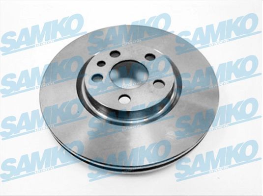 SAMKO 285x28mm, 5, internally vented Ø: 285mm, Num. of holes: 5, Brake Disc Thickness: 28mm Brake rotor F2005V buy