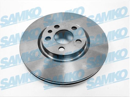 SAMKO 285x28mm, 5, internally vented, Coated Ø: 285mm, Num. of holes: 5, Brake Disc Thickness: 28mm Brake rotor F2005VR buy