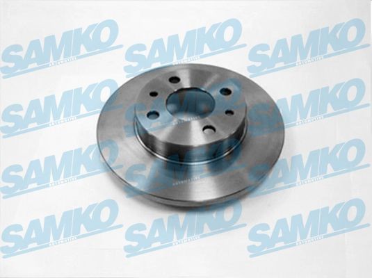 SAMKO F2081P Brake discs FIAT SEICENTO 1998 in original quality