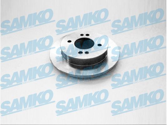 SAMKO 234x10mm, 4, 4, solid Ø: 234mm, Num. of holes: 4, Rim: 4-Hole, Brake Disc Thickness: 10mm Brake rotor K2013P buy