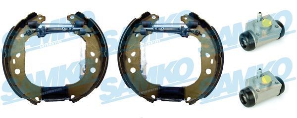 SAMKO KEG544 Drum brake pads Ford Focus 2 da 1.6 LPG 115 hp Petrol/Liquified Petroleum Gas (LPG) 2009 price