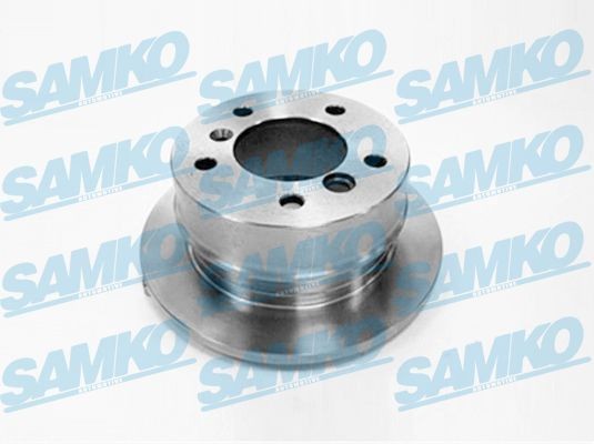 SAMKO M2661P Brake disc 2D0 501 205