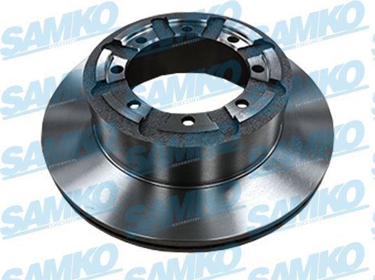 SAMKO 290x22mm, 8, internally vented Ø: 290mm, Num. of holes: 8, Brake Disc Thickness: 22mm Brake rotor N2078V buy