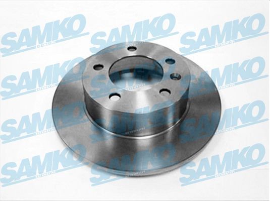 SAMKO 305x12mm, 5, 5, solid Ø: 305mm, Num. of holes: 5, Rim: 5-Hole, Brake Disc Thickness: 12mm Brake rotor O1005P buy