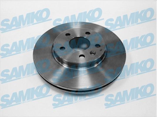 SAMKO 300x26mm, 5, internally vented Ø: 300mm, Num. of holes: 5, Brake Disc Thickness: 26mm Brake rotor O1036V buy