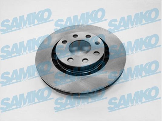 SAMKO O1171V Brake discs OPEL CALIBRA A 1990 in original quality