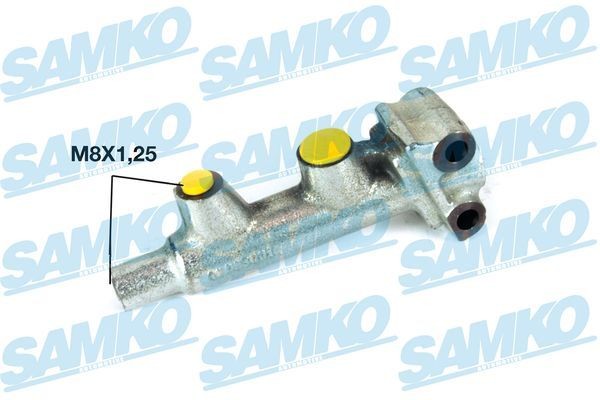 SAMKO Piston Ø: 19,05 mm, Grey Cast Iron, 8 X 1,25 (2) Master cylinder P06014 buy