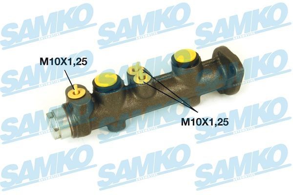SAMKO Piston Ø: 19,05 mm, Grey Cast Iron, 10 X 1,25 (3), 10 x 1,25 (3) Master cylinder P07031 buy