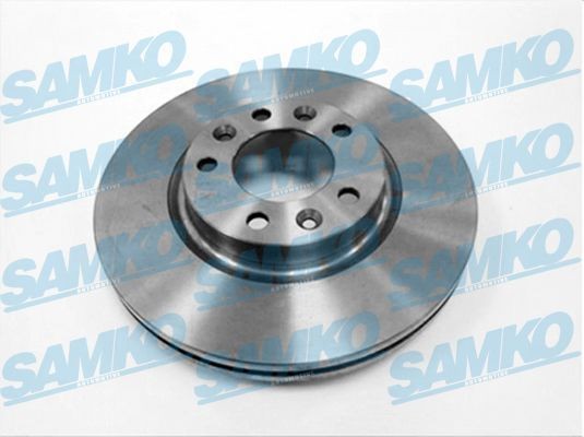 SAMKO 283x26mm, 5, internally vented Ø: 283mm, Num. of holes: 5, Brake Disc Thickness: 26mm Brake rotor P1012V buy