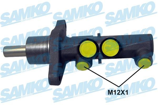 SAMKO Piston Ø: 23,81 mm, Aluminium, 12 X 1 (2) Master cylinder P30473 buy