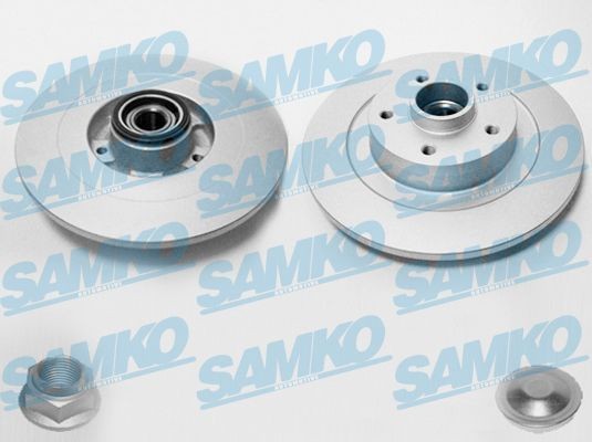 SAMKO R1032PRCA Brake disc 43 20 224 34R