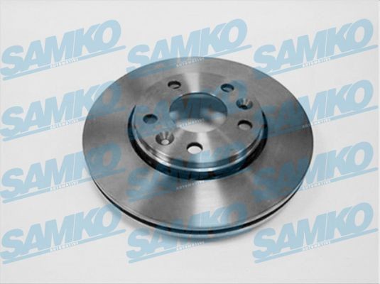 SAMKO R1036V Brake discs RENAULT ZOE 2012 in original quality