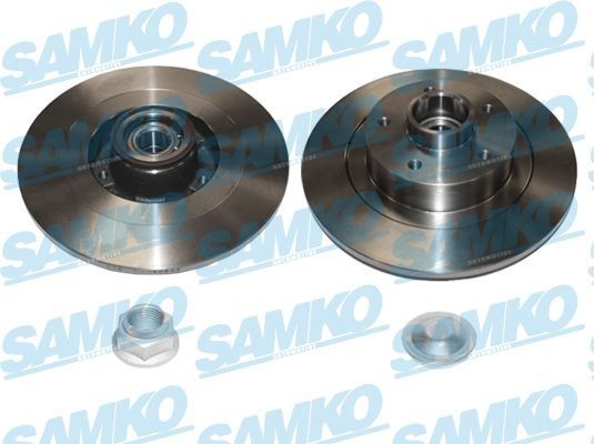 SAMKO R1079PCA Brake disc 290x11mm, 5, solid