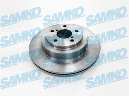 SAMKO 290x18mm, 5, internally vented Ø: 290mm, Num. of holes: 5, Brake Disc Thickness: 18mm Brake rotor S4007V buy
