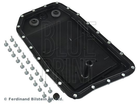 BLUE PRINT with seal, with oil drain plug, with filter, with bolts/screws Transmission oil pan ADBP210040 buy