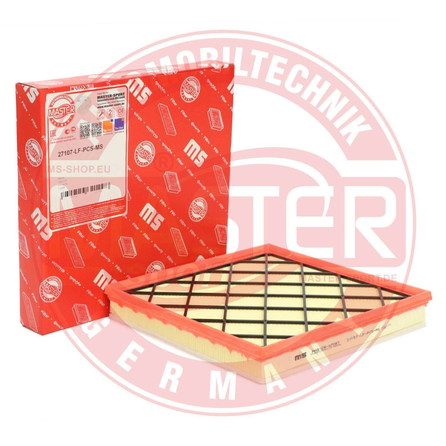 27107LFPCSMS Engine air filter MASTER-SPORT AB410271070 review and test