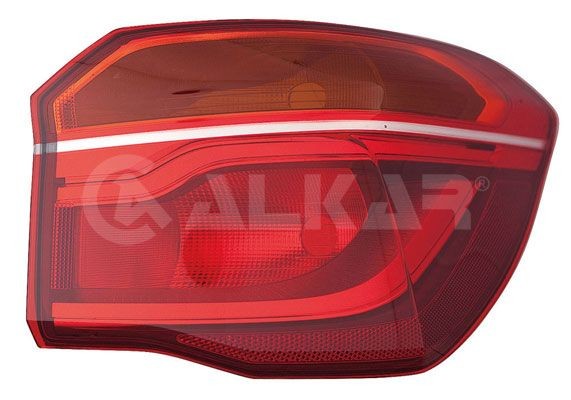 ALKAR Right, Outer section, with bulb holder Left-/right-hand drive vehicles: for left-hand drive vehicles Tail light 2012889 buy