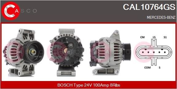 CAL10764GS CASCO Lichtmaschine MERCEDES-BENZ ACTROS MP4 / MP5