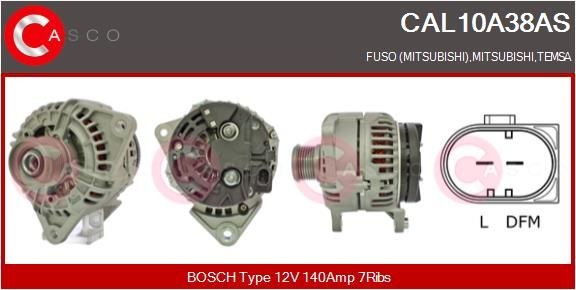 CAL10A38AS CASCO Lichtmaschine für FUSO (MITSUBISHI) online bestellen