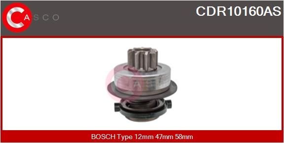 CASCO CDR10160AS Freewheel Gear, starter 4.5007.1