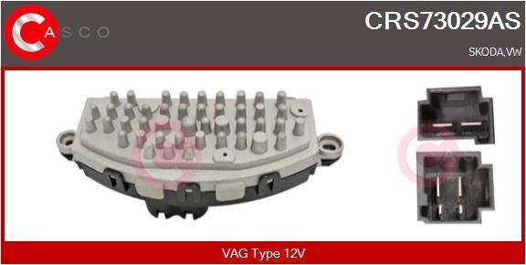 CASCO CRS73029AS Blower motor resistor Passat 3g5 2.0 TSI 220 hp Petrol 2023 price