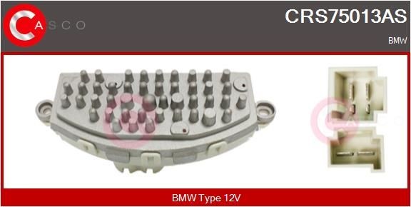 CASCO CRS75013AS Blower motor resistor BMW F31 325 d 211 hp Diesel 2016 price