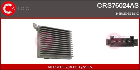 Original CASCO Blower resistor CRS76024AS for MERCEDES-BENZ VITO