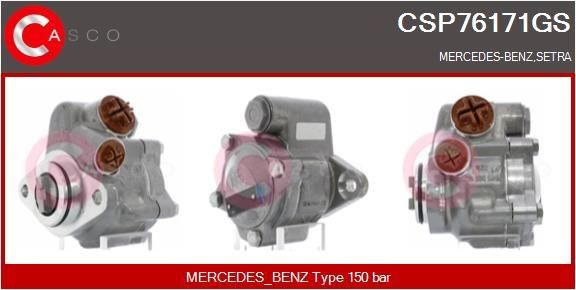 CASCO CSP76171GS Servopumpe für MERCEDES-BENZ ATEGO LKW in Original Qualität
