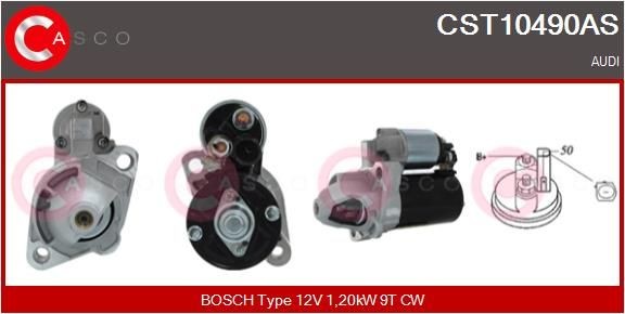 Great value for money - CASCO Starter motor CST10490AS