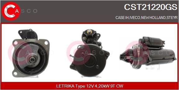 CASCO CST21220GS Starter motor 4755109