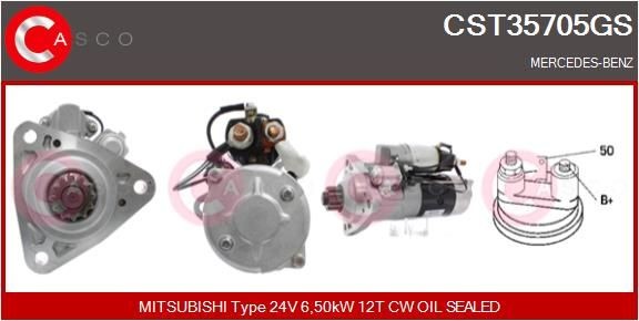 CASCO CST35705GS Starter motor A007 151 4501