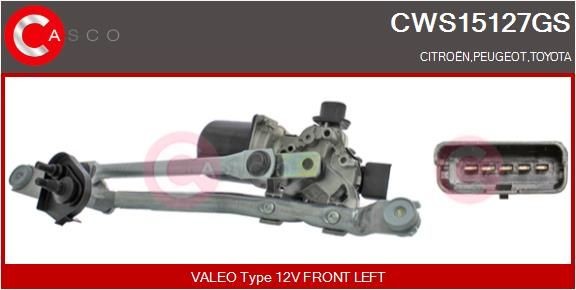 CASCO CWS15127GS Wiper linkage PEUGEOT 108 price
