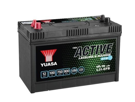 L31-EFB YUASA Batterie NISSAN ECO-T