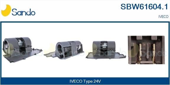 SANDO SBW61604.1 Innenraumgebläse für IVECO EuroCargo I-III LKW in Original Qualität
