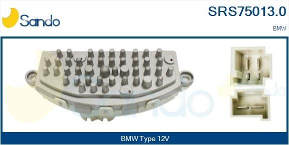 SANDO SRS750130 Blower motor resistor BMW F21 118i 1.6 136 hp Petrol 2019 price