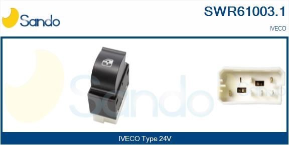 SWR61003.1 SANDO Fensterheberschalter IVECO Stralis