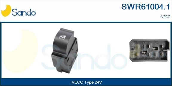 SANDO SWR61004.1 Fensterheberschalter für IVECO Stralis LKW in Original Qualität