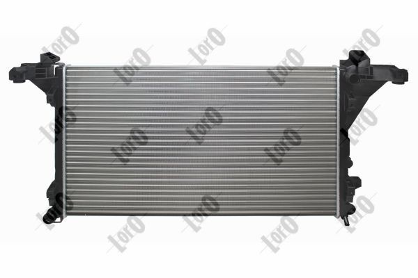ABAKUS 035-017-0029 Engine radiator Aluminium, for vehicles with air conditioning, 773 x 469 x 26 mm, Manual Transmission