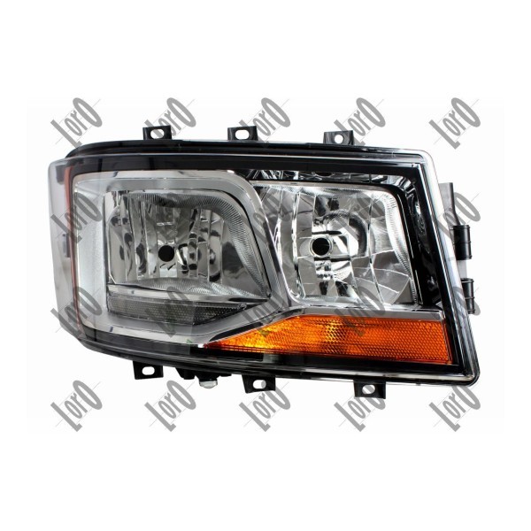 ABAKUS Right, H7/H7, H21W, LED, without bulb holder, PX26d, BAY9s Front lights 771-1106R-LD-E buy