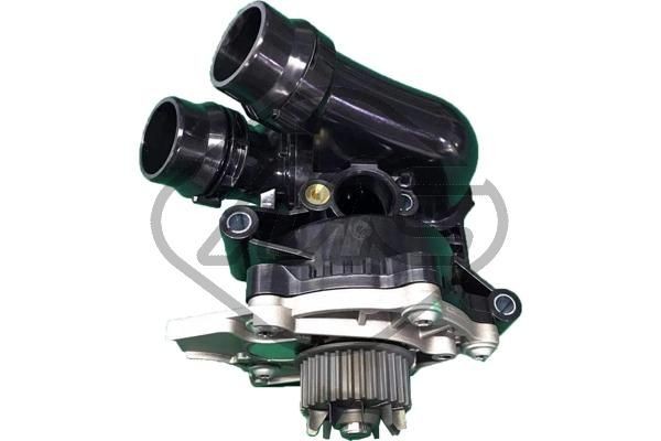 Coolant pump Metalcaucho Number of Teeth: 29, Cast Aluminium, with gaskets/seals, Mechanical - 35924