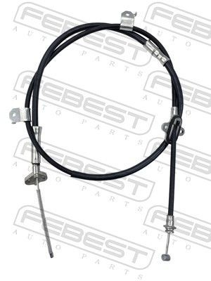 FEBEST Parking brake cable 0199-BCASV50LH
