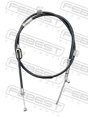 FEBEST Parking brake cable 0199-BCASV50RH