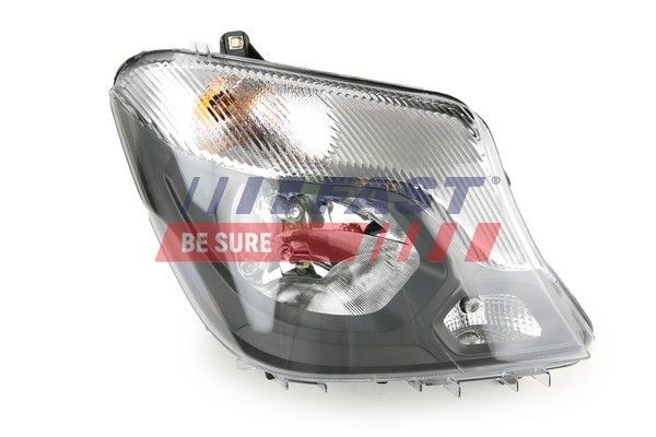 FAST Right, W5W, H7/H7, PY21W, W21W, Halogen, FF, with low beam, with position light, with indicator, with daytime running light, with dynamic bending light, with high beam, with motor for headlamp levelling Front lights FT85782 buy