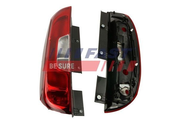 FT86377 FAST Tail lights FIAT Left, P21W, P21/5W, W16W, without bulb, without bulb holder