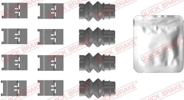 QUICK BRAKE 1090110 Brake pad fitting kit Mercedes W177 A 180 Mild-Hybrid 136 hp Petrol/Electric 2024 price