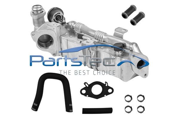 PartsTec with seal, with vacuum bypass, without EGR valve EGR radiator PTA510-0742 buy