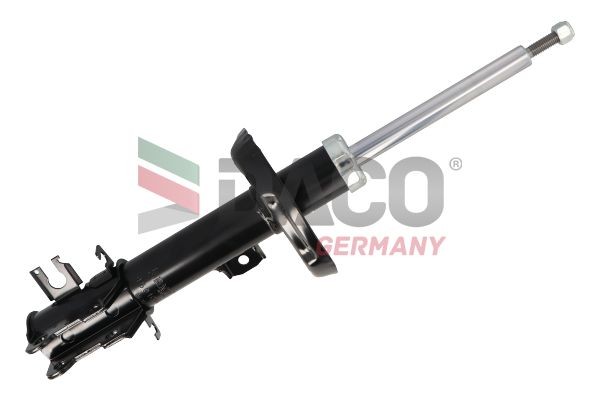 DACO Germany 450106L Shock absorber Front Axle Left, Gas Pressure, Twin-Tube, Suspension Strut, Top pin
