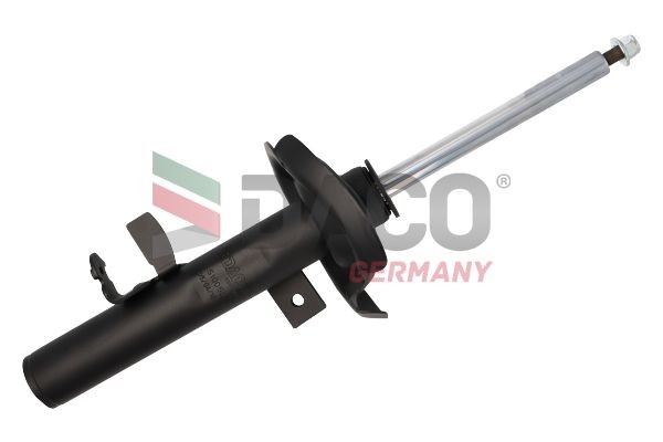 DACO Germany 451005L Shock absorber Left, Gas Pressure, Twin-Tube, Suspension Strut, Top pin